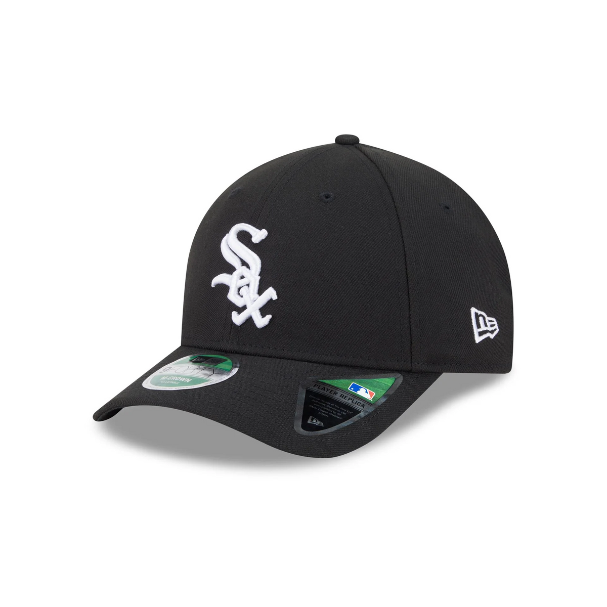 CHICAGO WHITE SOX YOUTH PLAYER REPLICA 9FORTY M-CROWN SNAPBACK ADJUSTABLE HAT - BLACK
