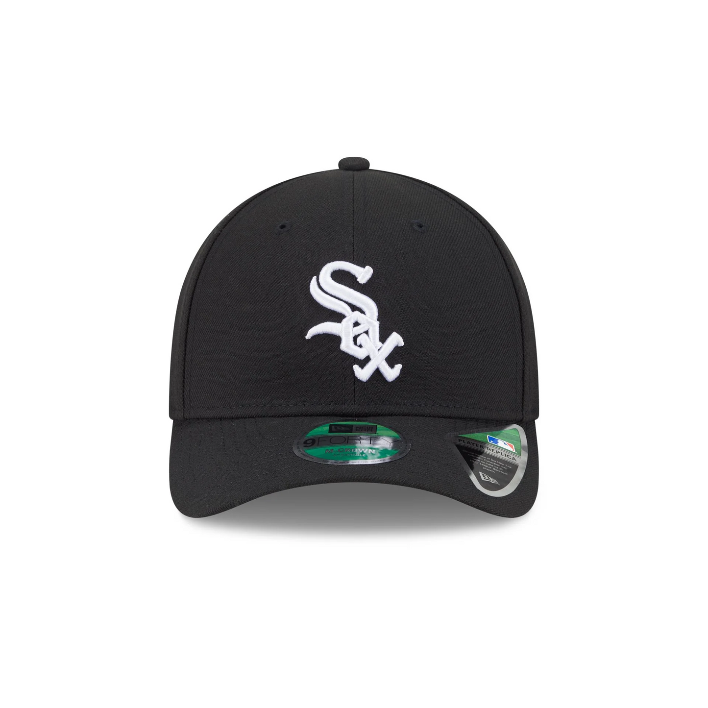 CHICAGO WHITE SOX YOUTH PLAYER REPLICA 9FORTY M-CROWN SNAPBACK ADJUSTABLE HAT - BLACK
