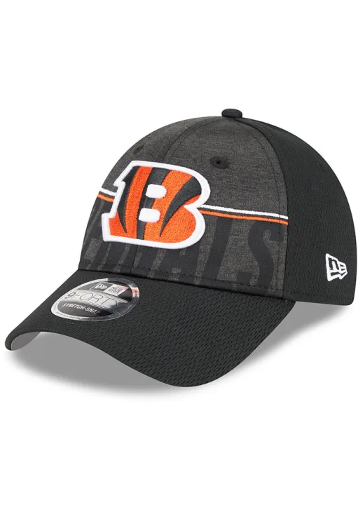 CINCINNATI BENGALS 2023 TRAINING CAMP 9FORTY STRETCH SNAP ADJUSTABLE HAT