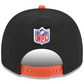 CINCINNATI BENGALS 2025 NFL DRAFT 9FIFTY A-FRAME SNAPBACK HAT - BLACK/ORANGE