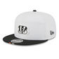 CINCINNATI BENGALS 2025 NFL TRAINING CAMP 9FIFTY SPLIT PANEL SNAPBACK HAT - WHITE