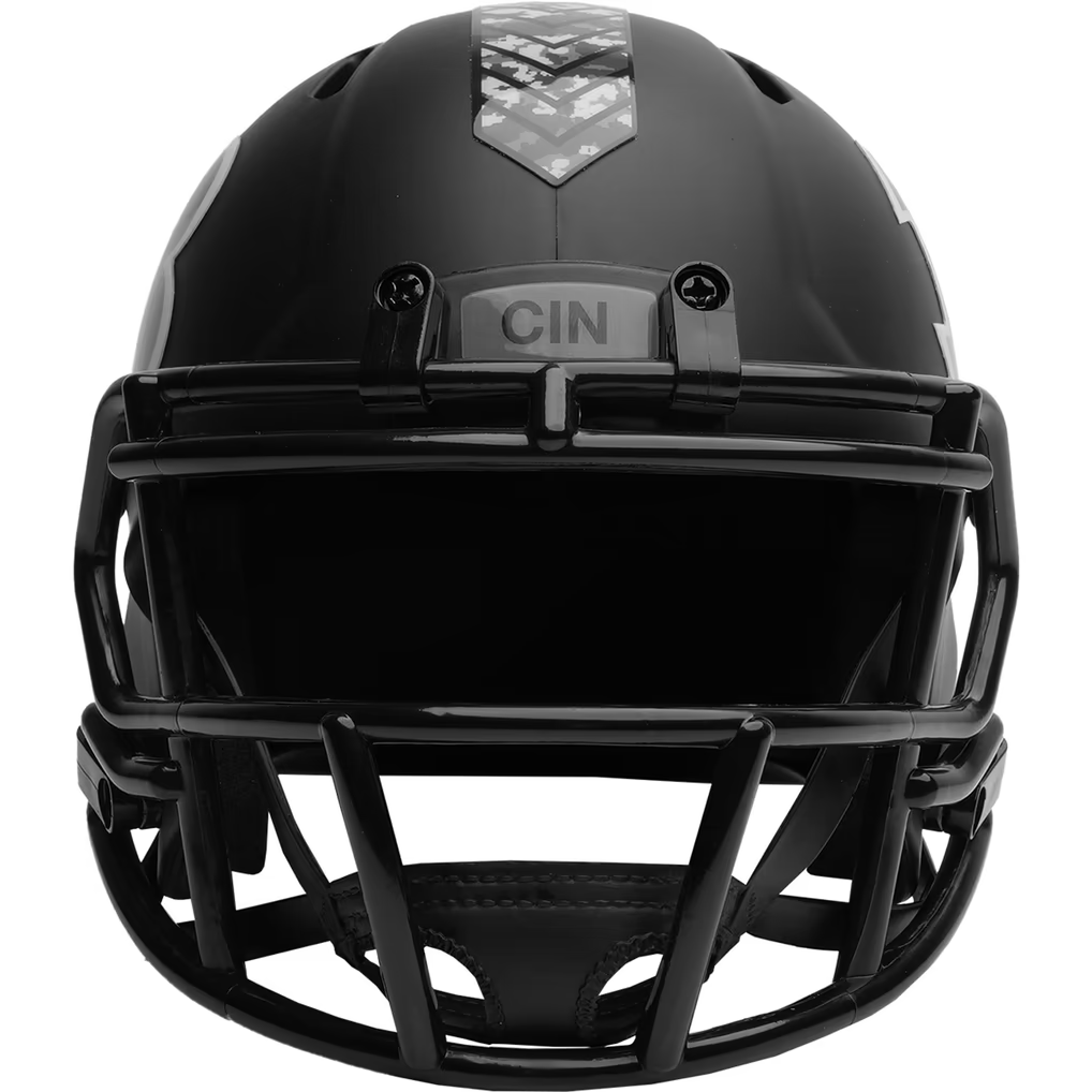 CINCINNATI BENGALS 2026 NFL SALUTE TO SERVICE RIDDELL SPEED MINI HELMET