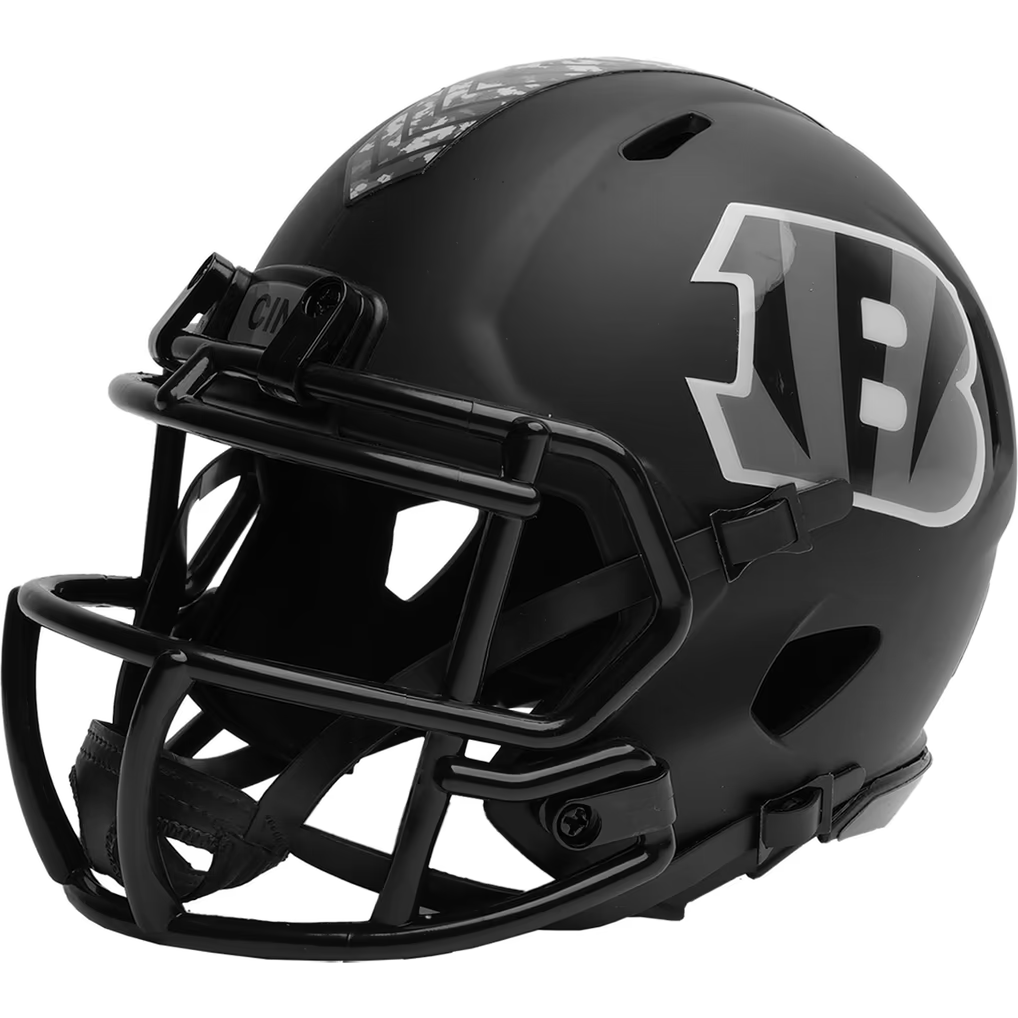CINCINNATI BENGALS 2026 NFL SALUTE TO SERVICE RIDDELL SPEED MINI HELMET