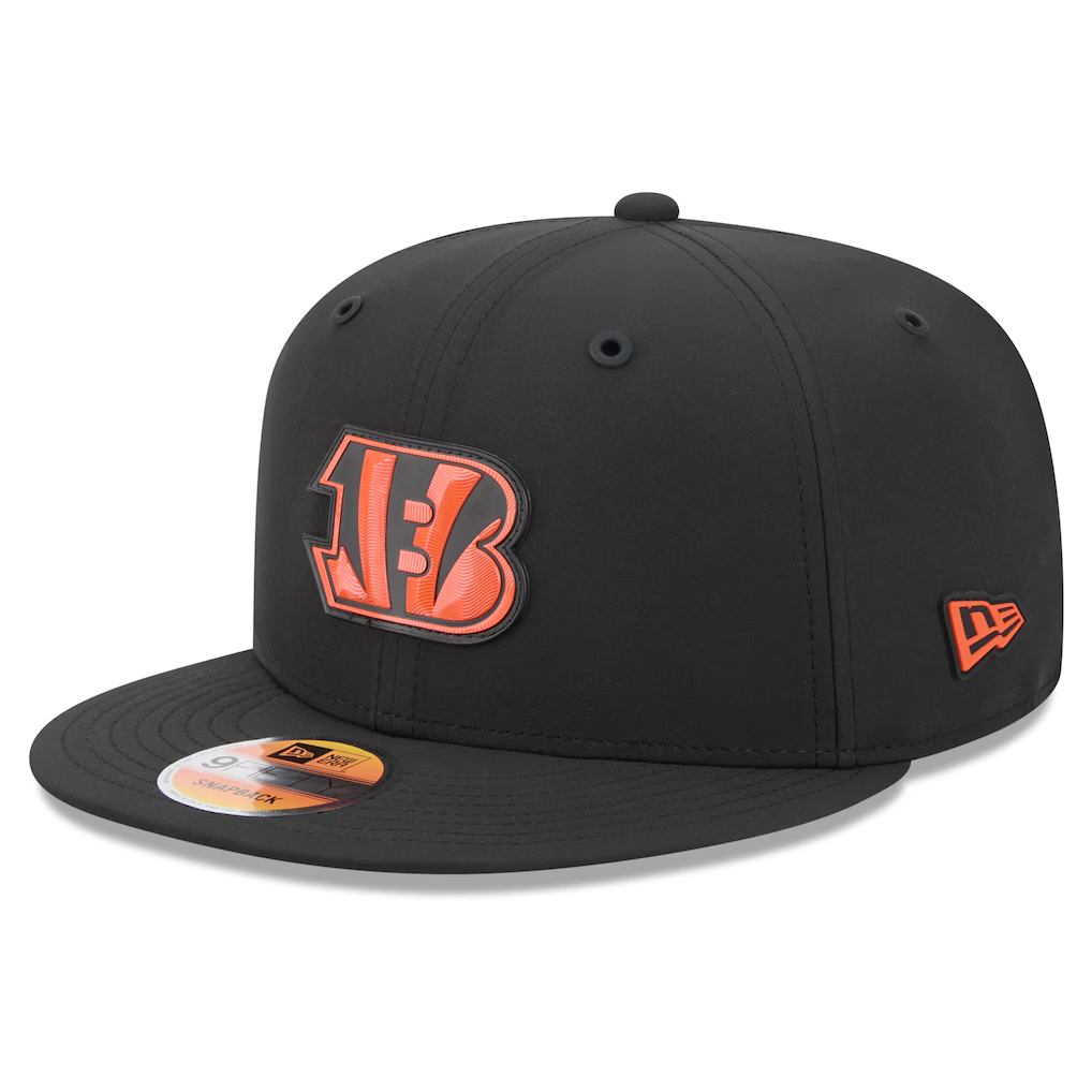 CINCINNATI BENGALS 2026 NFL SIDELINE 9FIFTY SNAPBACK HAT - BLACK