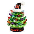 CINCINNATI BENGALS 4" MINI LED TABLETOP CHRISTMAS TREE