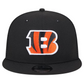 CINCINNATI BENGALS EVERGREEN TRUCKER 9FIFTY SNAPBACK - BLACK
