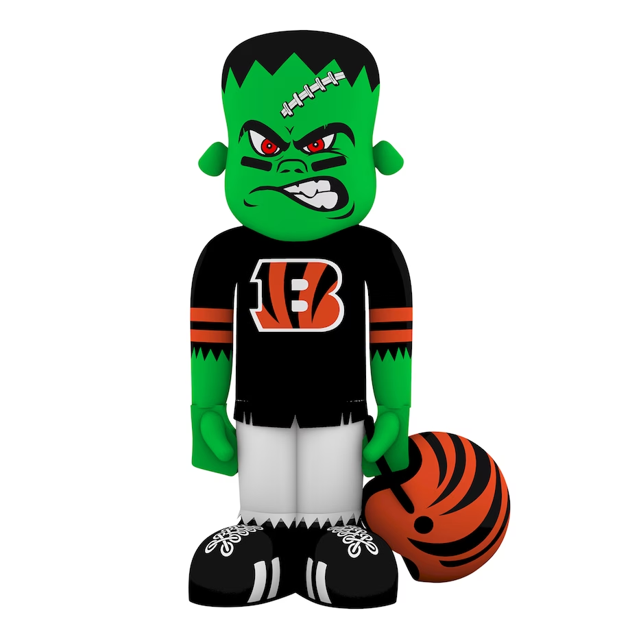 CINCINNATI BENGALS HALLOWEEN LAWN INFLATABLE STEINBACKER