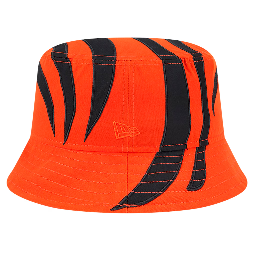 CINCINNATI BENGALS HELMET PACK BUCKET HAT - ORANGE