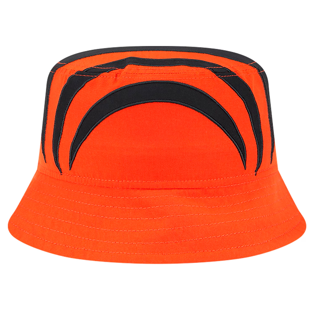 CINCINNATI BENGALS HELMET PACK BUCKET HAT - ORANGE