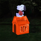 CINCINNATI BENGALS NFL INFLATABLE PEANUTS 5' SNOOPY DOG HOUSE