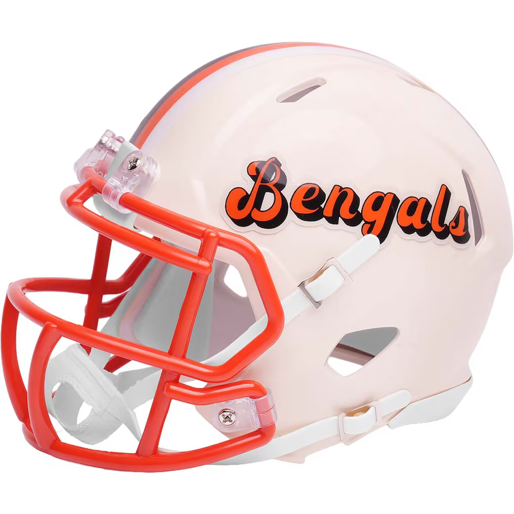 CINCINNATI BENGALS RETRO COLLECTION RIDDELL SPEED MINI HELMET