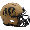 CINCINNATI BENGALS RIDDELL 2023 SALUTE TO SERVICE MINI SPEED HELMET