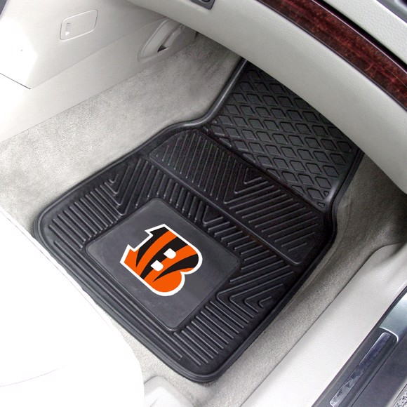 CINCINNATI BENGALS VINYL CAR MAT SET