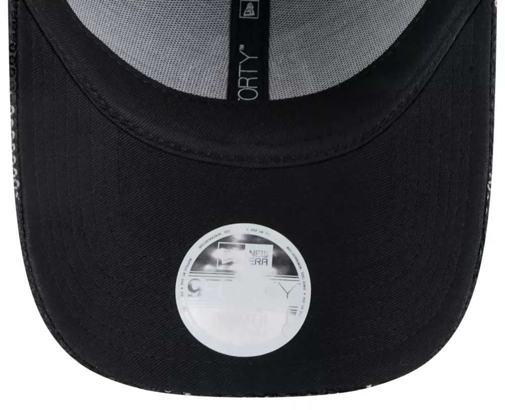 CINCINNATI BENGALS WOMEN'S SEQUIN 9FORTY ADJUSTABLE HAT - BLACK