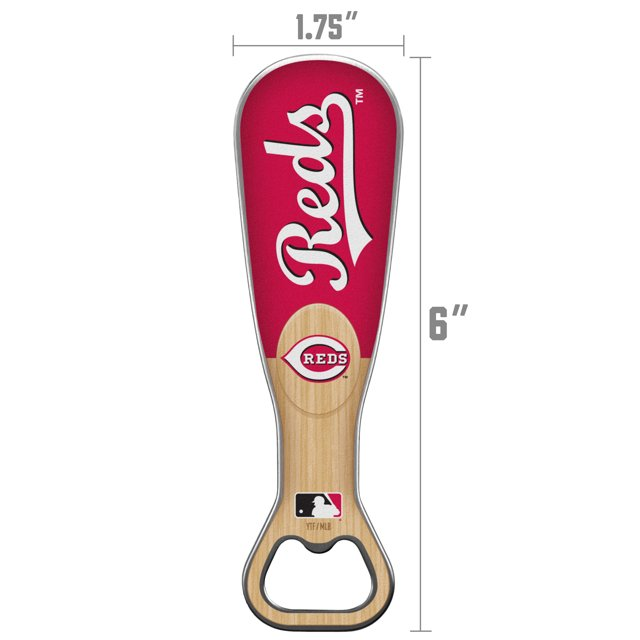 CINCINNATI REDS BASEBALL BAT BOTTLE OPENER