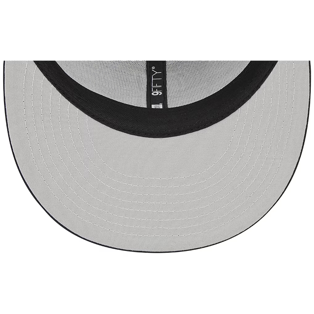 CINCINNATI REDS EVERGREEN TRUCKER 9FIFTY SNAPBACK HAT - BLACK/WHITE