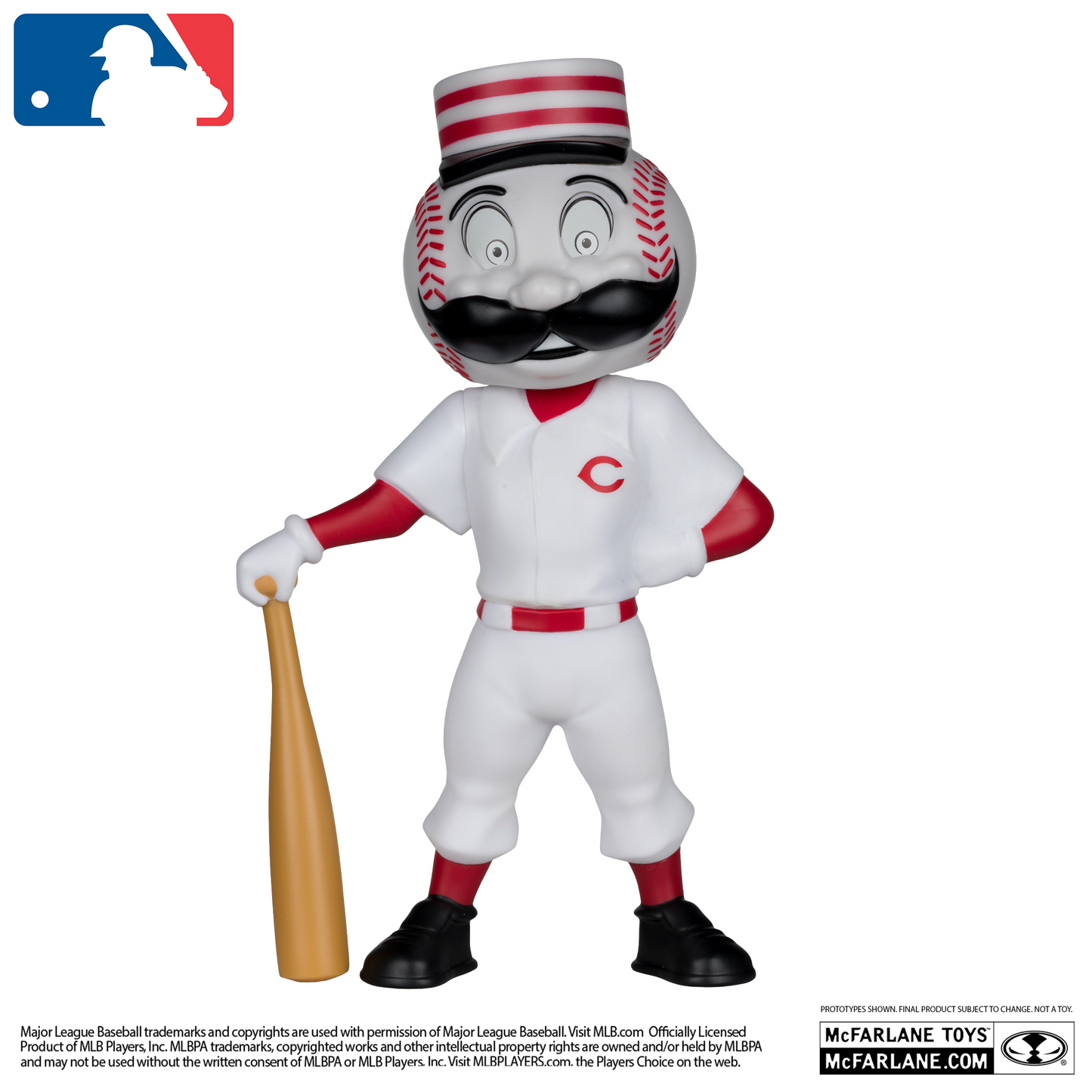 CINCINNATI REDS MR REDLEGS MLB LEGACY 7" MCFARLANE SPORTS PICK FIGURE