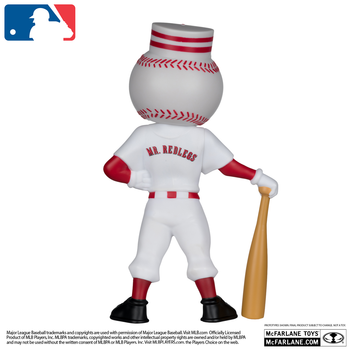 CINCINNATI REDS MR REDLEGS MLB LEGACY 7" MCFARLANE SPORTS PICK FIGURE