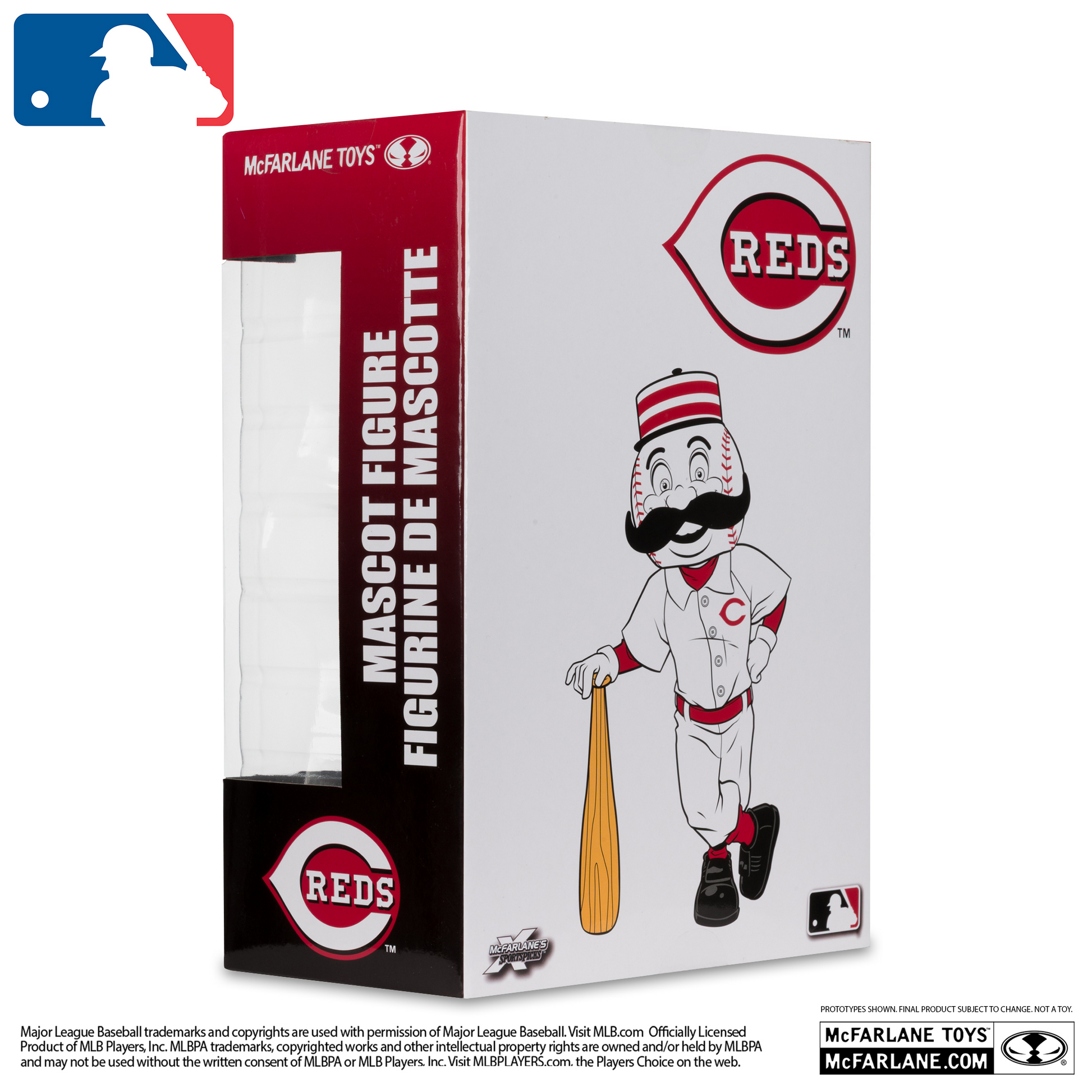 CINCINNATI REDS MR REDLEGS MLB LEGACY 7" MCFARLANE SPORTS PICK FIGURE