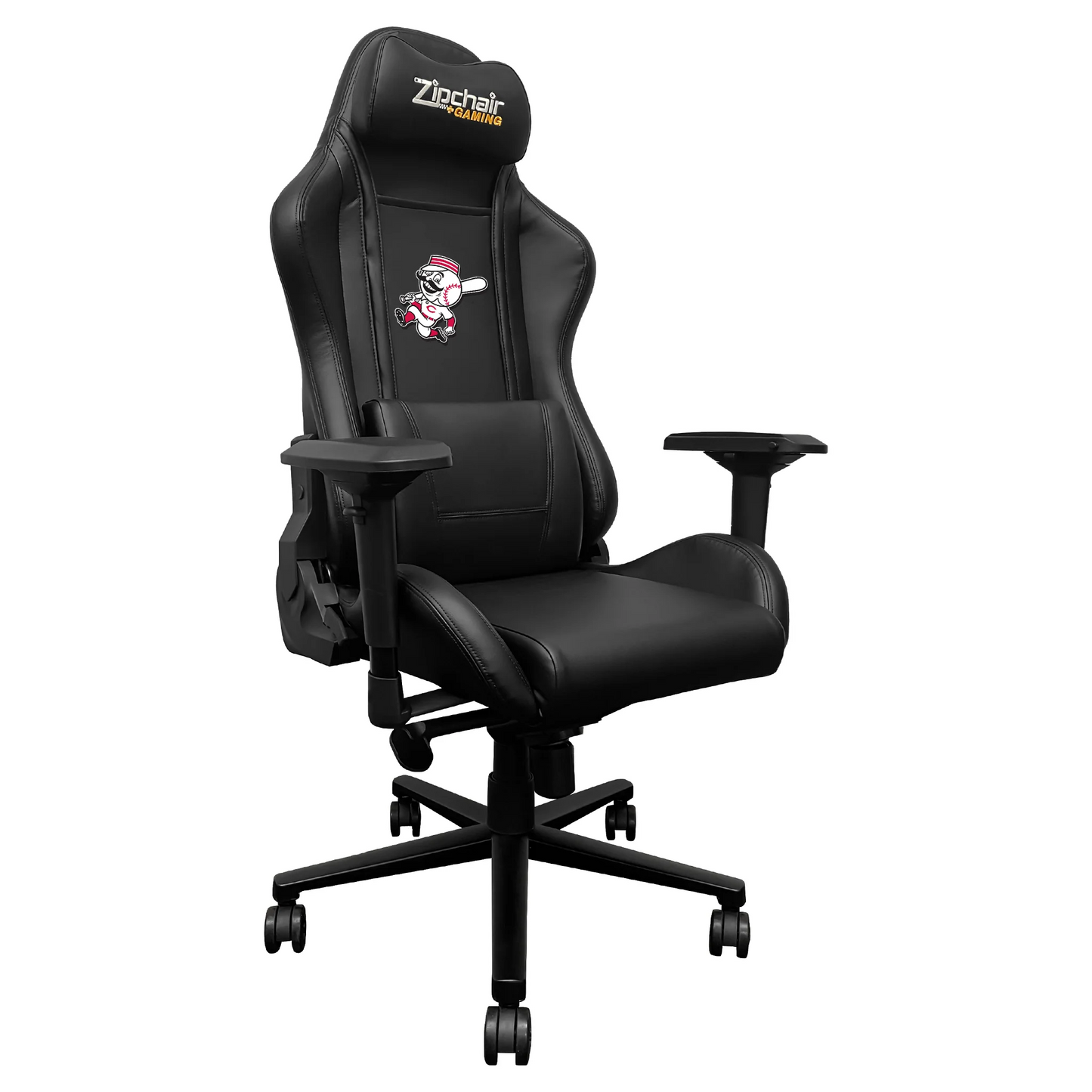 CINCINNATI REDS XPRESSION PRO GAMING CHAIR WITH SECONDARY LOGO