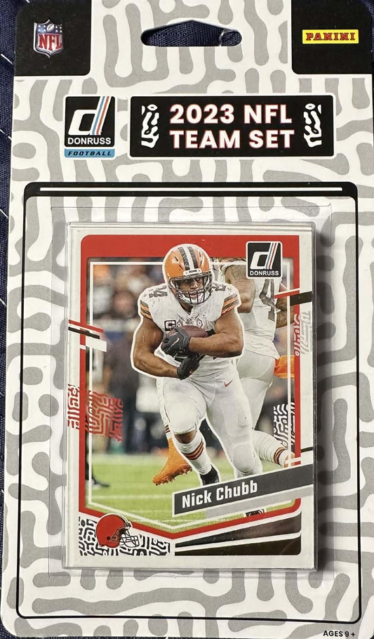 CLEVELAND BROWNS 2023 TEAM SET BY DONRUSS