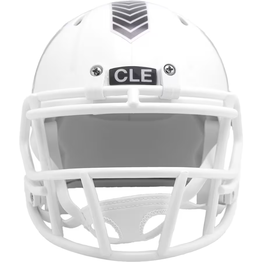 cleveland browns football helmets CLEVELAND BROWNS 2024 NFL SALUTE TO SERVICE RIDDELL MINI HELMET – JR'S SPORTS