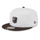 CLEVELAND BROWNS 2025 NFL TRAINING CAMP 9FIFTY SPLIT PANEL SNAPBACK HAT - WHITE