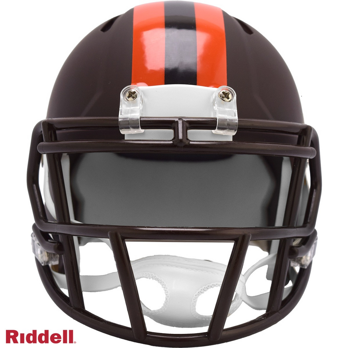 CLEVELAND BROWNS 2025 ON FIELD ALTERNATE RIDDELL MINI SPEED HELMET
