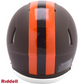 CLEVELAND BROWNS 2025 ON FIELD ALTERNATE RIDDELL MINI SPEED HELMET