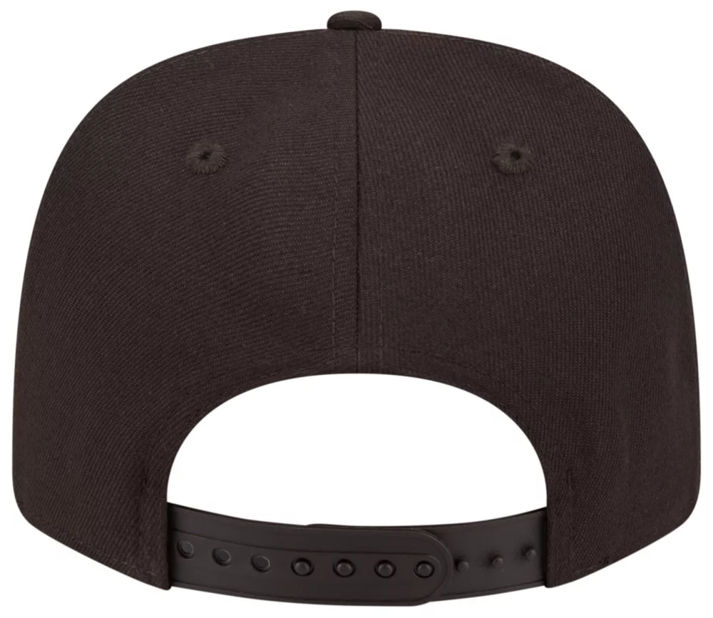 CLEVELAND BROWNS STATED 9SEVENTY STRETCH-SNAP ADJUSTABLE HAT - BROWN