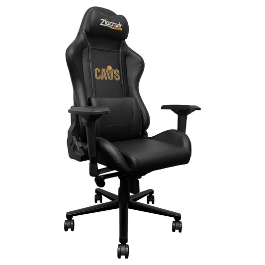 CLEVELAND CAVALIERS XPRESSION PRO GAMING CHAIR WITH SECONDARY LOGO