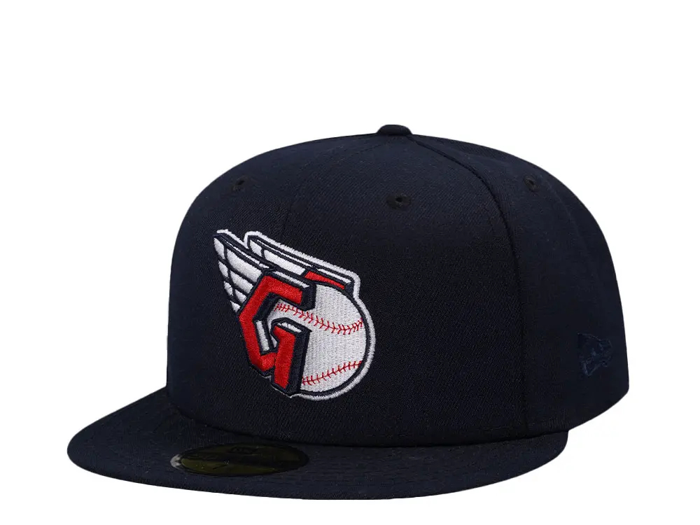 CLEVELAND GUARDIANS EVERGREEN BASIC 59FIFTY FITTED HAT
