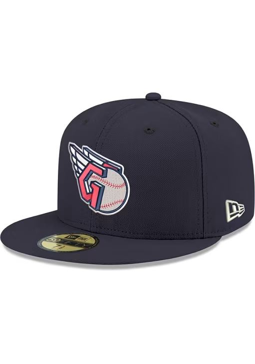 CLEVELAND GUARDIANS EVERGREEN BASIC 59FIFTY FITTED HAT