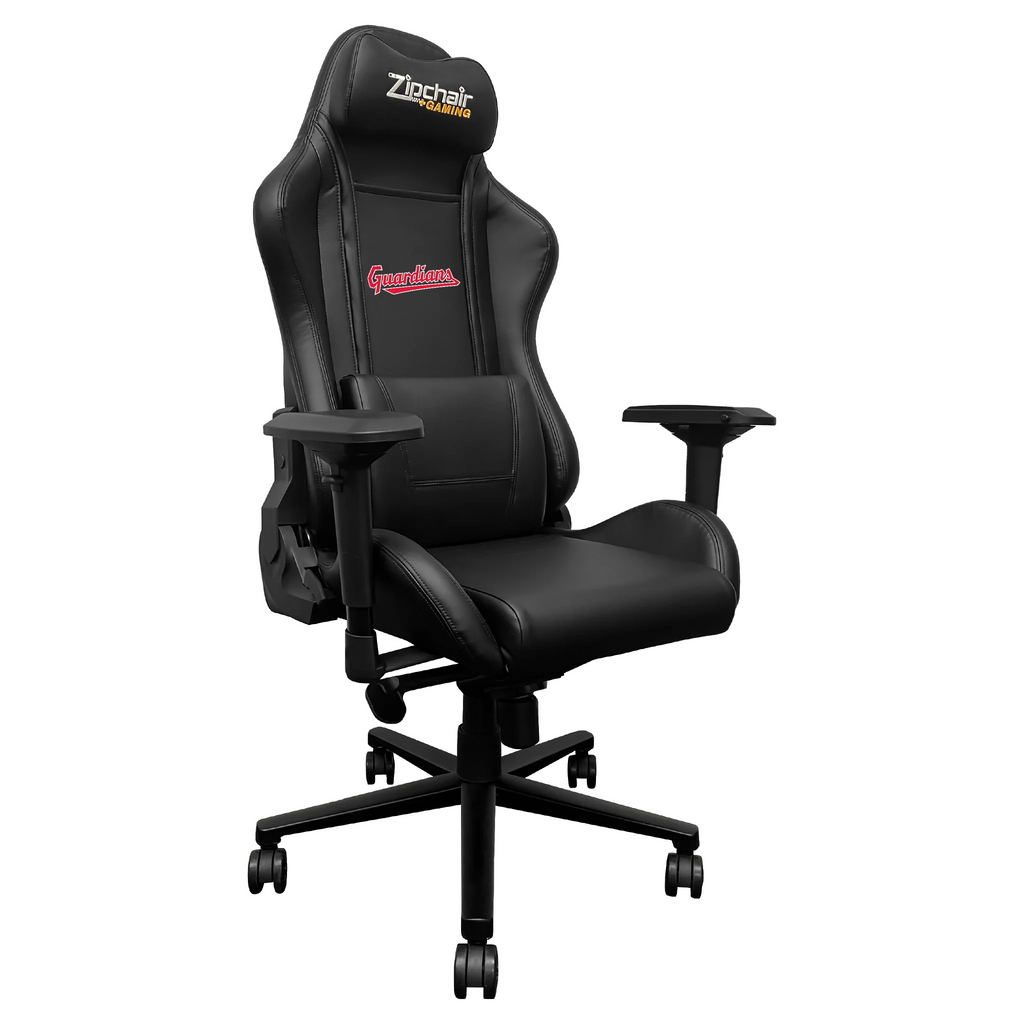 CLEVELAND GUARDIANS XPRESSION PRO GAMING CHAIR WITH WORDMARK LOGO