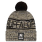 COLORADO BUFFALO 2025 SIDELINE COLD WEATHER CUFFED KNIT WITH POM - GOLD