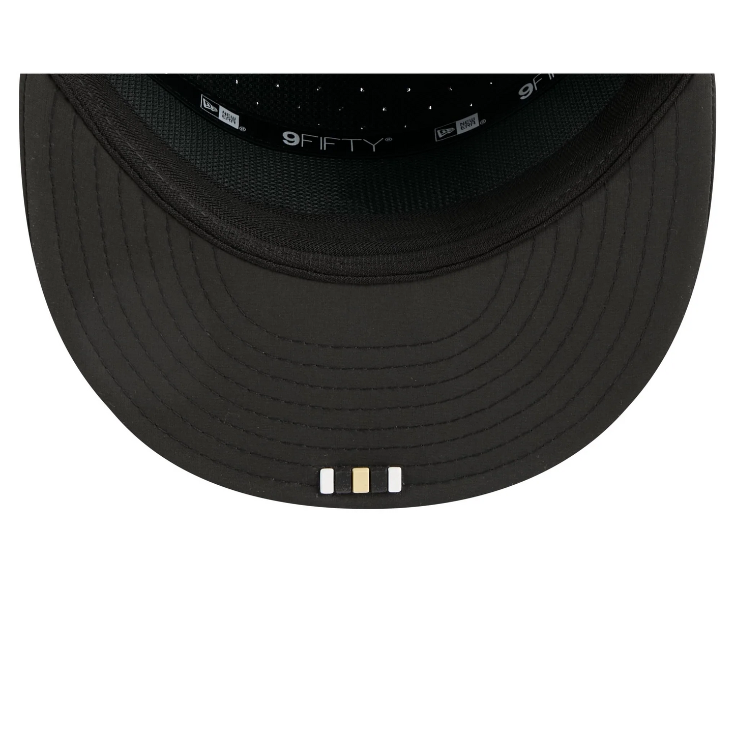 COLORADO BUFFALOES 2025 SIDELINE SPLIT PANEL 9FIFTY SNAPBACK HAT - BLACK