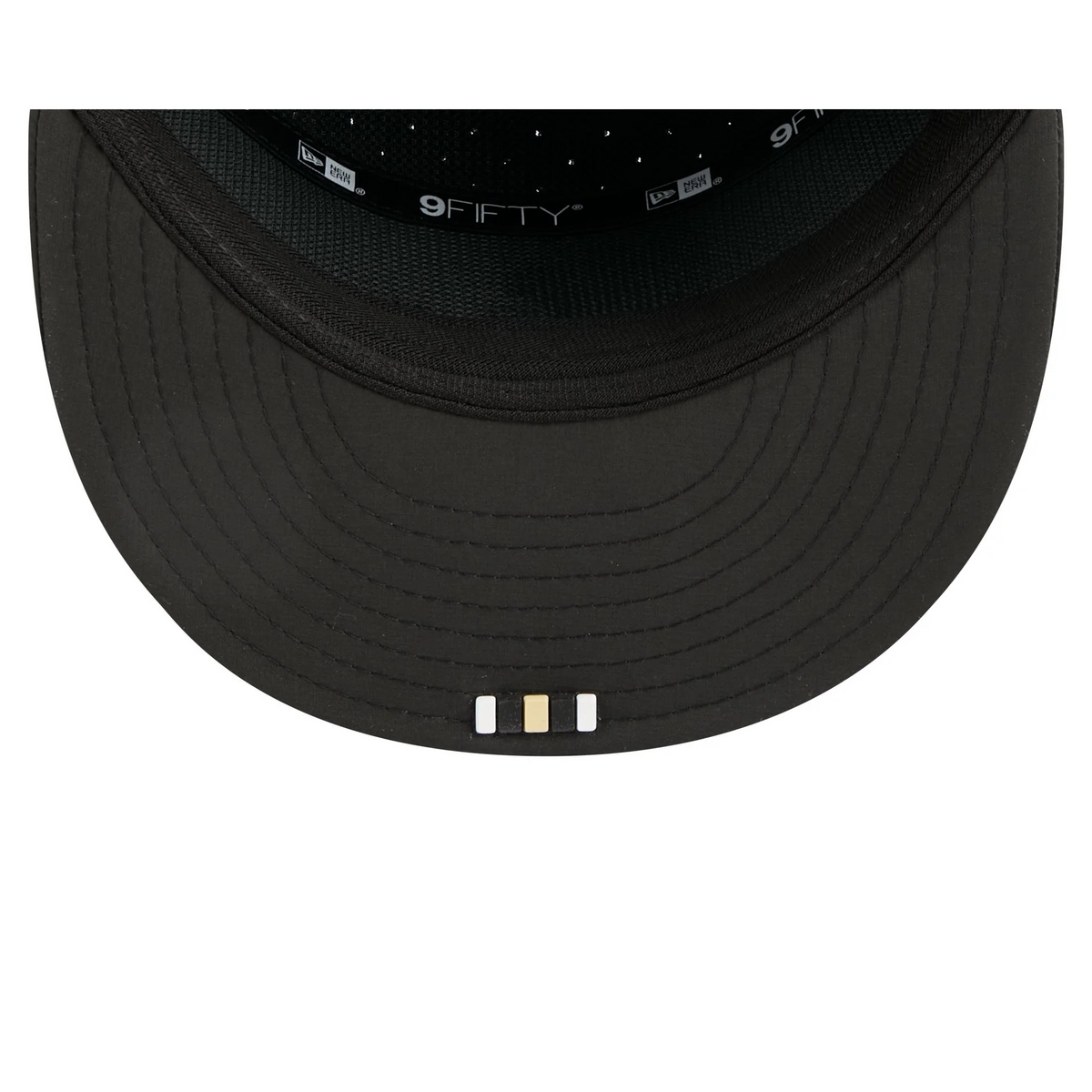 COLORADO BUFFALOES 2025 SIDELINE SPLIT PANEL 9FIFTY SNAPBACK HAT - BLACK