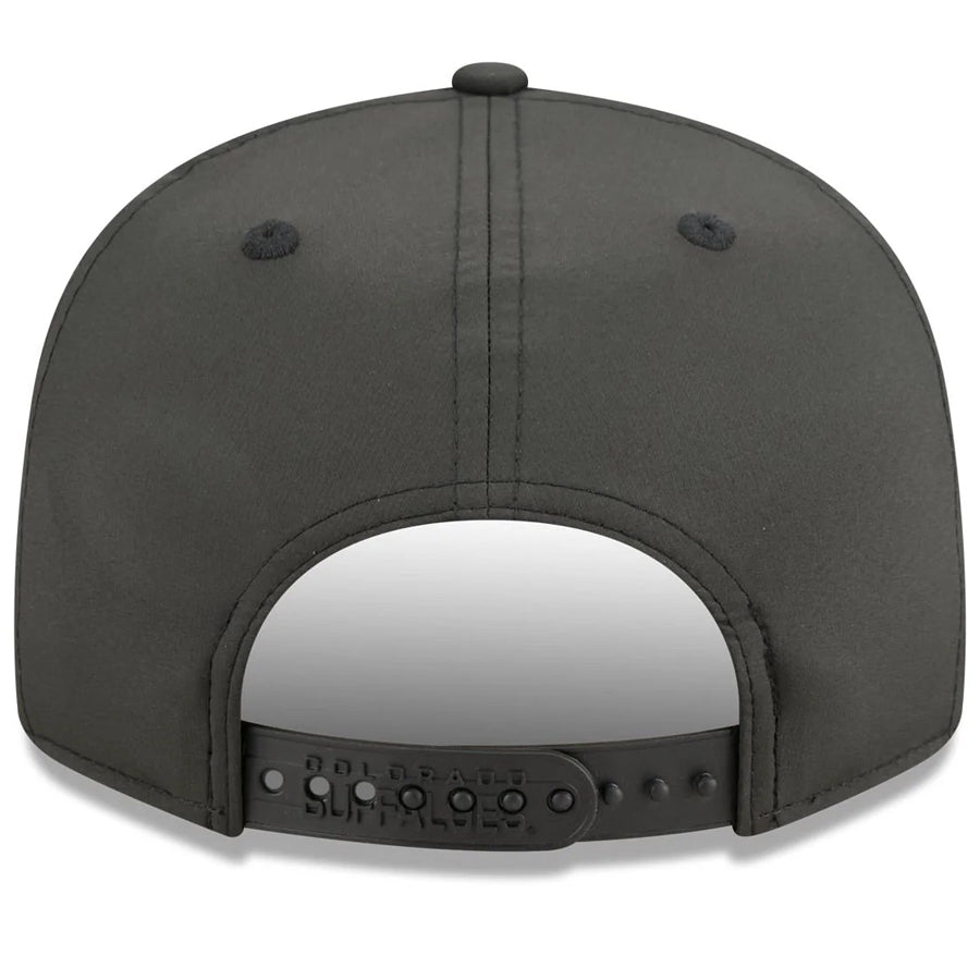 COLORADO BUFFALOES 2025 SIDELINE SPLIT PANEL 9FIFTY SNAPBACK HAT - BLACK