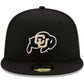 COLORADO BUFFALOES EVERGREEN BASIC 59FIFTY FITTED HAT - BLACK