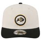 COLORADO BUFFALOES LOYAL CORDUROY 9SEVENTY STRETCH-SNAP ADJUSTABLE HAT - CHROME WHITE/BLACK