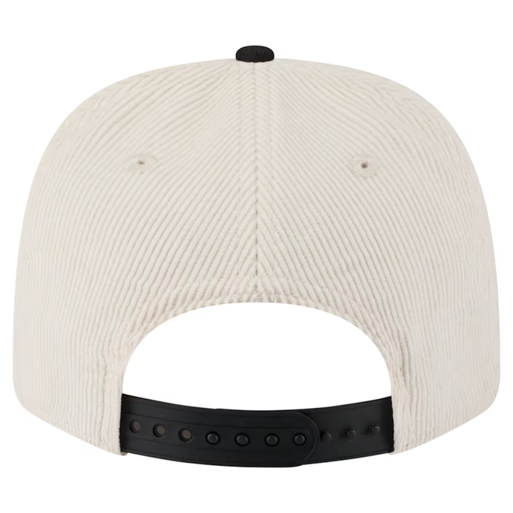 COLORADO BUFFALOES LOYAL CORDUROY 9SEVENTY STRETCH-SNAP ADJUSTABLE HAT - CHROME WHITE/BLACK
