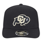 COLORADO BUFFALOES TEAM COLLECTIVE 9SEVENTY STRETCH-SNAP ADJUSTABLE HAT - BLACK