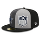 DALLAS COWBOYS 2023 SIDELINE 59FIFTY FITTED HAT - SHADOW