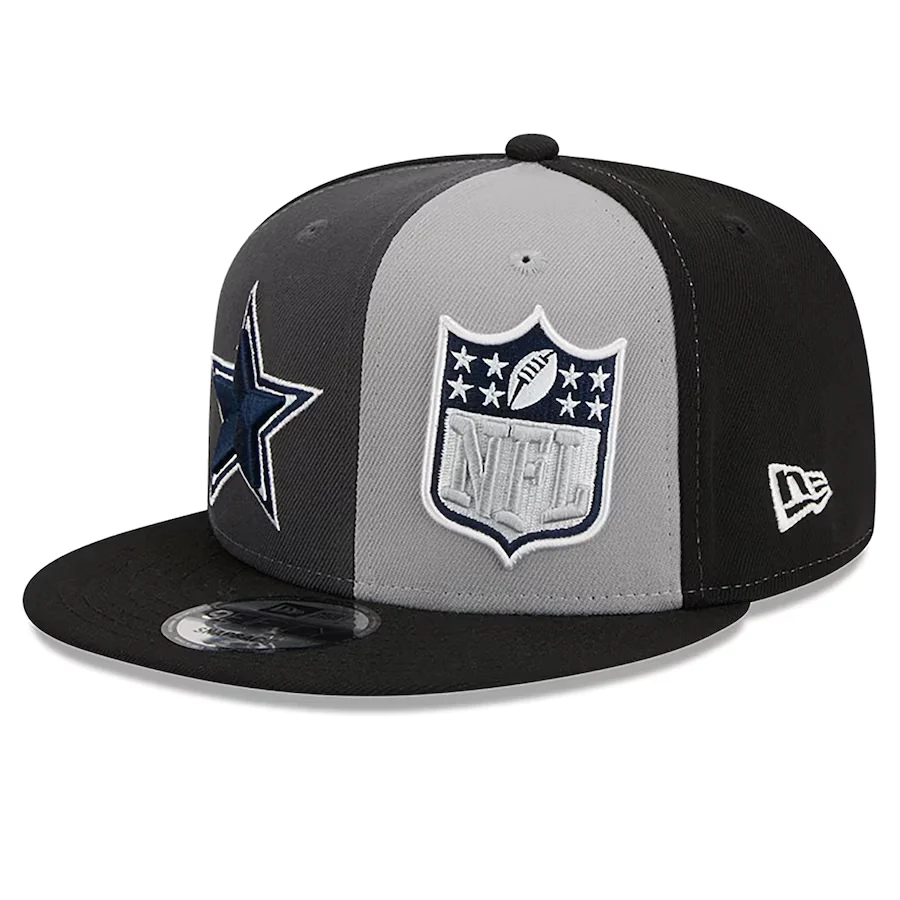 DALLAS COWBOYS 2023 SIDELINE 9FIFTY SNAPBACK HAT- SHADOW