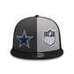 DALLAS COWBOYS YOUTH 2023 SIDELINE 9FIFTY SNAPBACK HAT - SHADOW