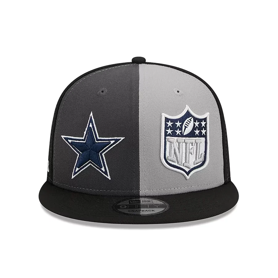 DALLAS COWBOYS 2023 SIDELINE 9FIFTY SNAPBACK HAT- SHADOW