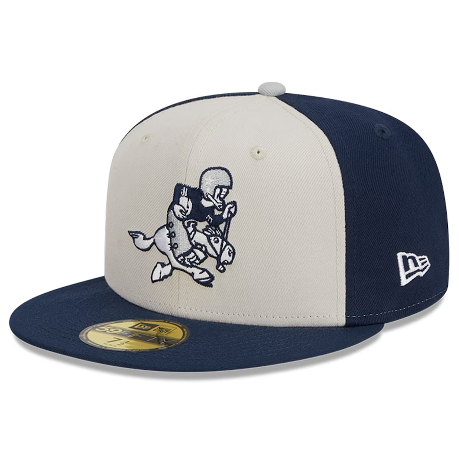 DALLAS COWBOYS 2023 SIDELINE HISTORIC 59FIFTY FITTED HAT JR S SPORTS