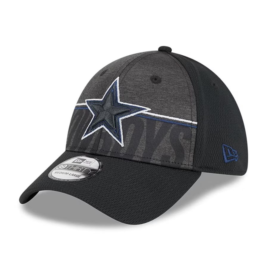 DALLAS COWBOYS 2023 TRAINING CAMP 39THIRTY FLEX FIT HAT-BLACK