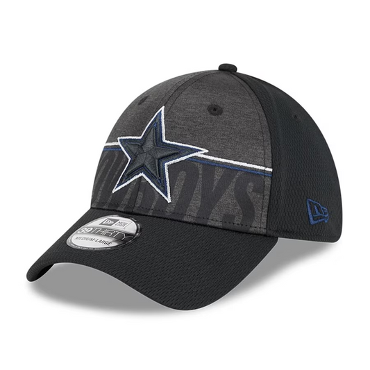 DALLAS COWBOYS 2023 TRAINING CAMP 39THIRTY FLEX FIT HAT-BLACK