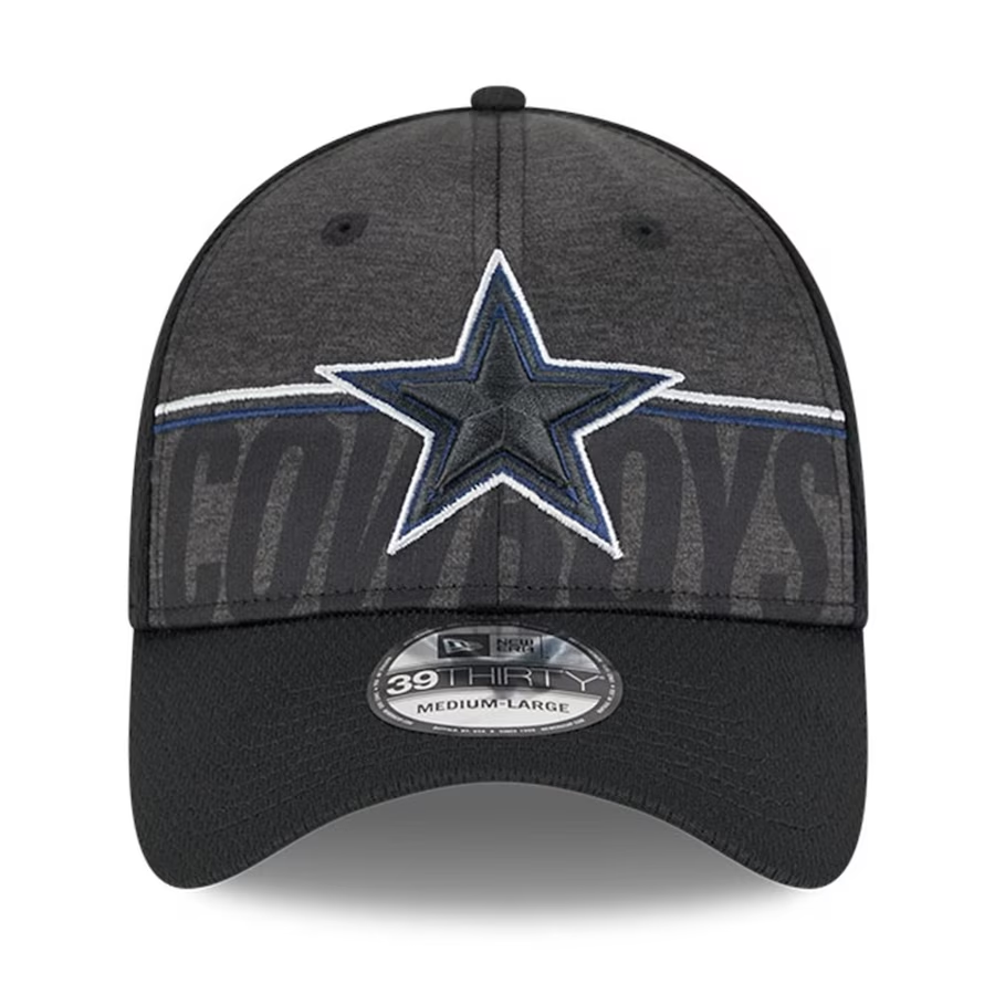 DALLAS COWBOYS 2023 TRAINING CAMP 39THIRTY FLEX FIT HAT-BLACK